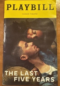 The Last Five Years 2025 Broadway Playbill - Nick Jonas - Imagen 1 de 1