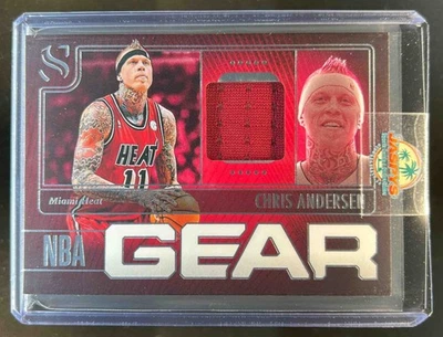 2024-25 Panini Silhouette Chris Andersen NBA Gear #NG-CAM Heat - Изображение 1 из 2