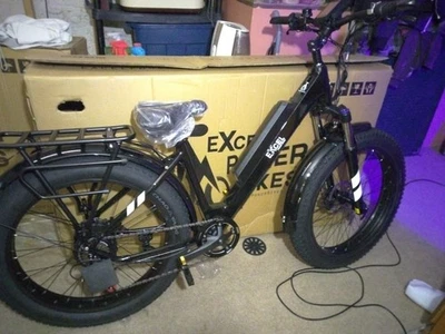 EXCEL POWER BIKE BIG TICKET-ALL TERRAIN-BLACK-BRAND NEW-certified to UL 2849  - Image 1 of 4