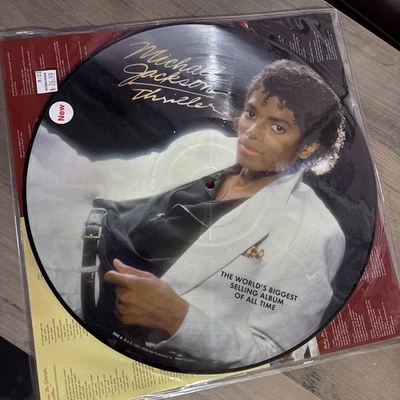 Michael Jackson Thriller Vinyl Record (2008) Picture Disc Pop LP Album - Image 1 of 2