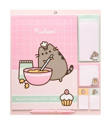 Magnetischer Planer P2025/2026 Pusheen Magnetic Planner 29,5x34 cm