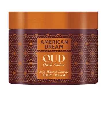 American Dream Oud Dark Amber Body Cream 500ml Jar