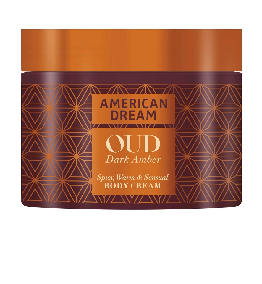 American Dream Oud Dark Amber Body Cream 500ml Jar