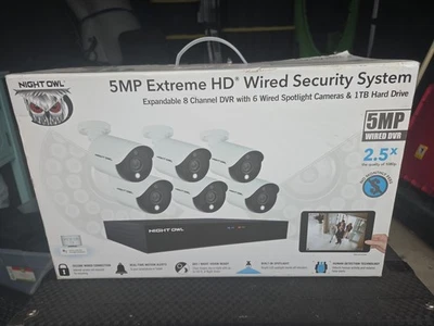 Sistema de seguridad Night Owl 5mp 8 canales con cable Foto 1 de 4