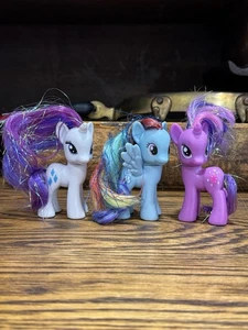 Hasbro G4 My Little Pony 2010 • 3 Stück MLP Brushable Hair • Friendship Magic - Bild 1 von 19