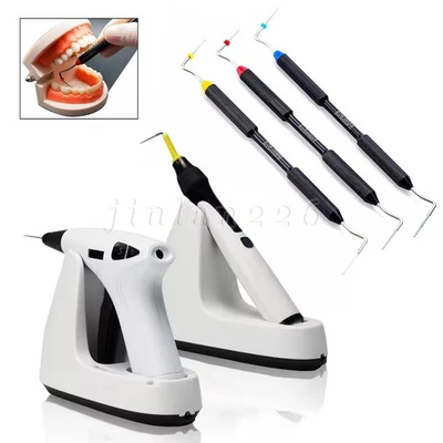 Pistola de pluma de obturación de gutta percha conducto radicular dental/puntas de tapón manual Buchanan Foto 1 de 2