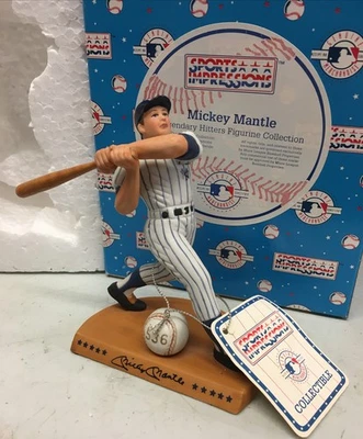 Mickey Mantle Legendary Hitters Figurine Collection With Box! - Image 1 of 4