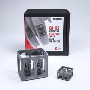 【Modelo EVA】CAPS DE ALA DE COCODRILO KA-52 TIPO A 1/48 PARA ZVEZDA IMPRESO EN 3D - Imagen 1 de 3