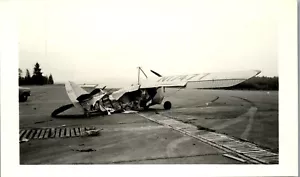 Aeronca C-3 Plane Photo (3 x 5) Wreck - Picture 1 of 2