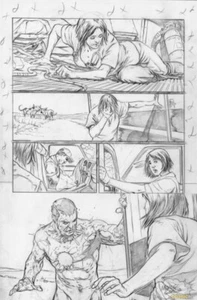Bloodshot (2012) # 2 Seite 19 Manuel Garcia ORIGINAL ART VALIANT - Bild 1 von 1