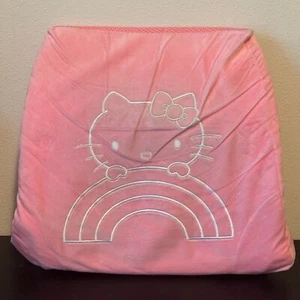 Hello Kitty Razer Lumbar Support Pink Cushion Pillow Sanrio - Picture 1 of 4