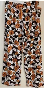 Pantalones de pijama de calabaza gato negro Hello Kitty. Halloween - Imagen 1 de 1