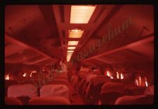 Aircraft Interior Boy Aisle Seats 35mm Slide 1960s Ektachrome 1961