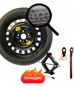 Reserverad 17" für VOLKSWAGEN VW GOLF (Geschenkwagen) 125/80R17 DOT4524 - Bild 1 von 4