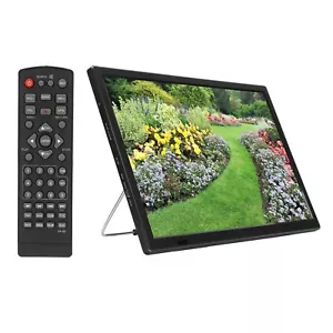 Tragbarer 16 Zoll Digitalfernseher HD 1080P Digital-TV für Auto Reisen Camping - Bild 1 von 12