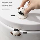 Non-slip Cartoon Toilet Lid Lifter  Home Cleaning Tool Holder