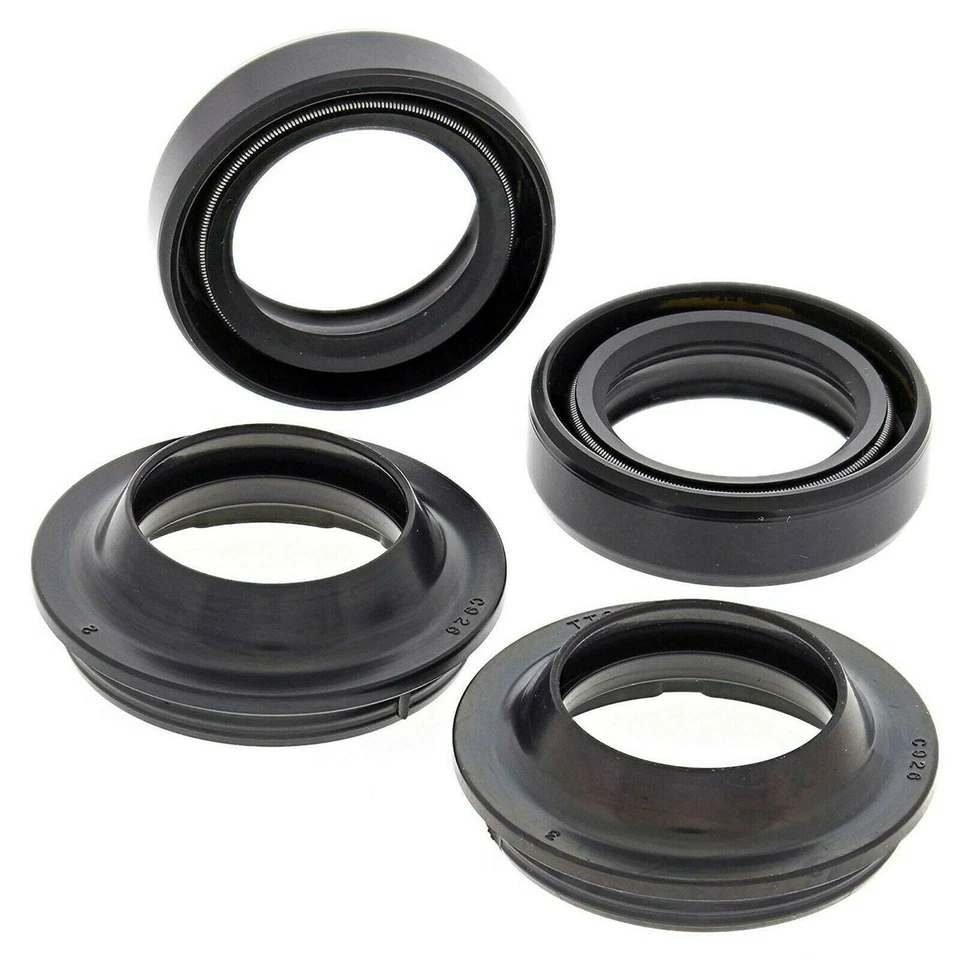 All Balls Fork Dust Seals Honda CRF100 CRF80 CRF70 XR100 XR80 XR70 56-101 - Image 1 of 4