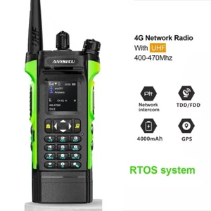 ANYSECU HD6500 4G radio di rete UHF analogico walkie talkie sistema RTOS Real-ptt - Foto 1 di 9