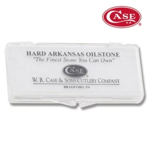 Estuche cuchillos Arkansas Stone cuchillo hoja afilador tamaño bolsillo envío gratuito EE. UU. - Imagen 1 de 3