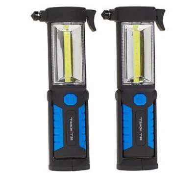 Bell + Howell Torchlite Plus Elite 2-pack LED Flashlights Blue Tested New - Image 1 of 4