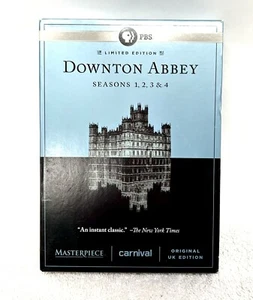 Masterpiece: Downton Abbey Seasons 1 , 2 , 3 , 4 (DVD) (C4) - Picture 1 of 6