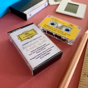 Cosplay Display Prop: Clockwork Orange - Prop Beethoven Mini-Cassette Tape - Picture 1 of 4