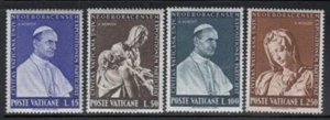 VATICAN CITY UNESCO New York World's Fair MNH set - Picture 1 of 1