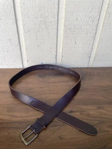 Topman real leather Made in Great Britain men's leather belt size 34 . Brown - Imagen 1 de 11