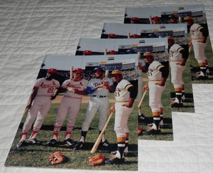 1971 All Star Game FOUR 4 COUNT Postcards NL Greats Roberto Clemente Brock Torre - Picture 1 of 2