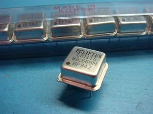 (5) ECLIPTEK EC1100HSTS-66.666M 66MHz 5V 8 PIN  HCMOS/TTL CRYSTAL OSCILLATOR - Picture 1 of 3