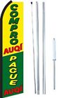 Compro Aqui Pague Auqi Swooper Flag With Complete Hybrid Pole Set