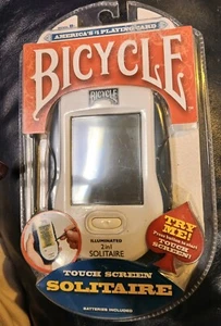 NEW Bicycle Lighted Touch Screen 2 in 1 Solitaire Electronic Game Stylus 2009 - Picture 1 of 2