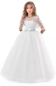 Girls Princess Pageant Dress Kids  Ball Gowns size 9-10yrs  - Picture 1 of 4