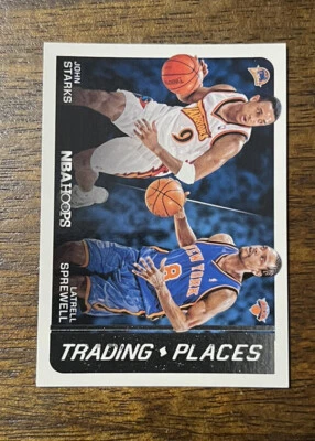 Lugares de intercambio de aros de la NBA 2014-15 John Starks Latrell Sprewell #4 Foto 1 de 2