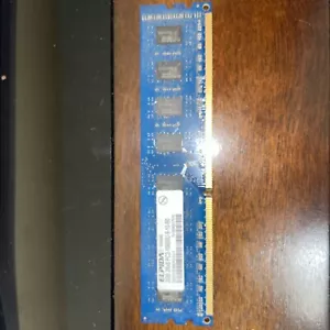 Elpida 2GB Memory RAM 2Rx8 PC3-10600U-9-10-B0 EBJ21UE8BDF0-DJ-F - Picture 1 of 2