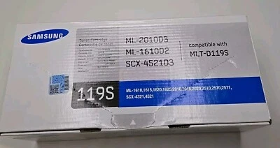Samsung 119S /MLT-D119S 卡式胶筒 2,000 Pages 黑色 墨粉&激光打印机碳粉 — 第 1/4 张图片