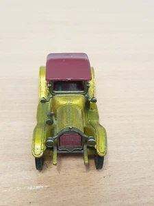 Model Of Yesteryear  Car No. Y-6 Cadillac - Gold/Red  - Car Only - Picture 1 of 15