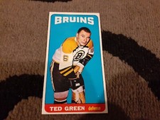 1964-65 Topps Ted Green Short Print Vintage Hockey Card #32 L@@K!!