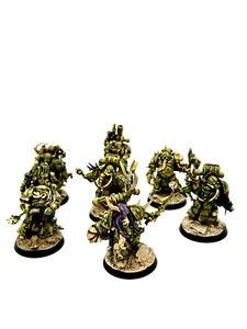 7X Plague Marines DEATH GUARD  WARHAMMER 40k Painted - Picture 1 of 4
