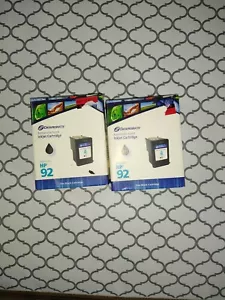 2 x Inkjet Cartridge Dataproducts FOR HP92 BLACK Remanufactured - Picture 1 of 1