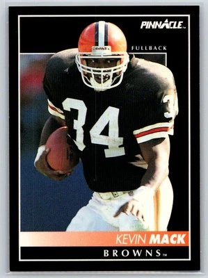1992 Pinnacle #57 Kevin Mack Cleveland Browns - Image 1 of 2