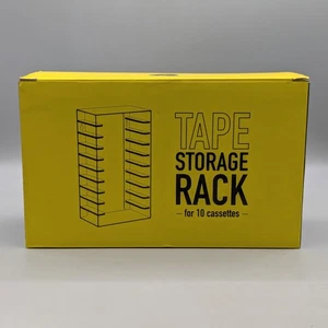 Nuevo rack de almacenamiento de cinta de casete We Are Rewind 10 RACK-001 transparente - Imagen 1 de 6