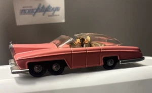 Vtg Dinky Toys Meccano Ltd Thunderbirds No 100 FAB1 Lady Penelope’s Car ROOF DMG - Picture 1 of 24