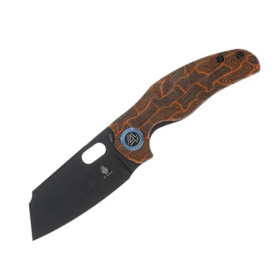 Cuchillo Plegable Exclusivo Perro Pastor Kizer Mango GRIMM G-10, Recubierto de Titanio Foto 1 de 4