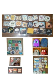 Lot of 83 beer coaster mat Taiwan Corona Budweiser Guinness Asahi .. - Picture 1 of 7