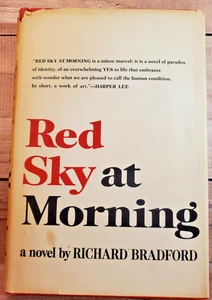 Red Sky At Morning-Richard Bradford| 1968 HC 1st Book Club Edition  Vintage Book - Picture 1 of 10