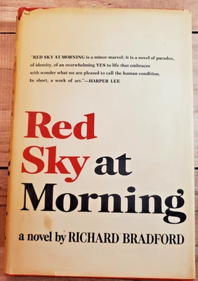 Red Sky At Morning-Richard Bradford| 1968 HC 1st Book Club Edition  Vintage Book - Image 1 of 4