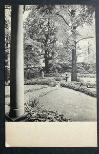 Postkarte VA Richmond Virginia Valentine Museum Garten Vintage - Bild 1 von 2