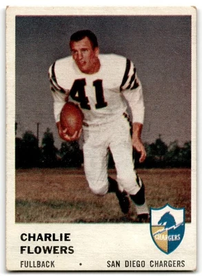 1961 Fleer Charlie Flowers Set Builder in Mid-Grade Condition "LOOK San Diego - Image 1 of 2