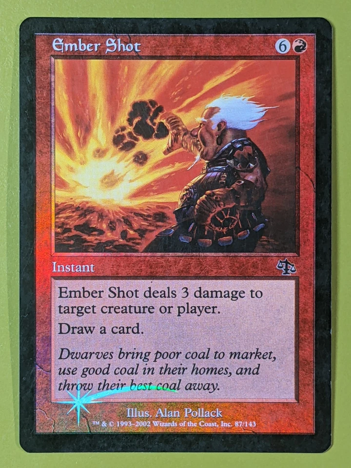 FOIL Ember Shot x1 Judgment 1x Magic the Gathering MTG - Image 1 of 1
